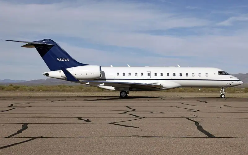 Bombardier Global 6000 private jet